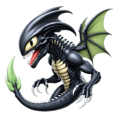 Venom-Xenomorph-Darkrai-Scyther-fusion  sticker