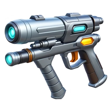 Ratchet and Clank laser gun sticker