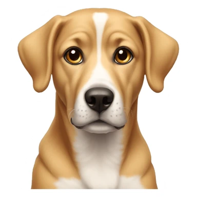 Chien choquée sticker