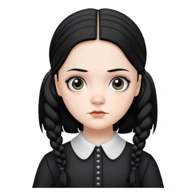 Wednesday Addams sticker
