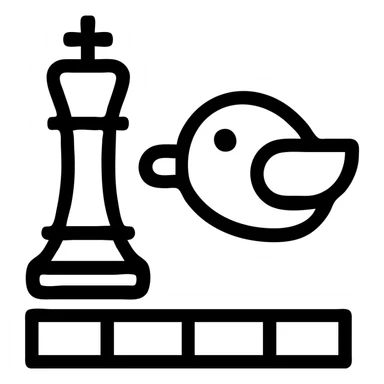 Chess flappy bird game  sticker