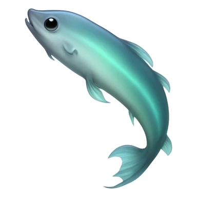 Ghost knifefish sticker
