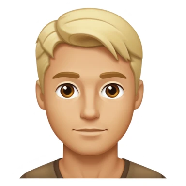 handsome hot bratz blonde man, sticker