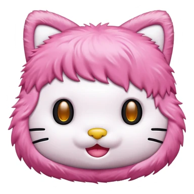 هلو كيتي بينك sticker