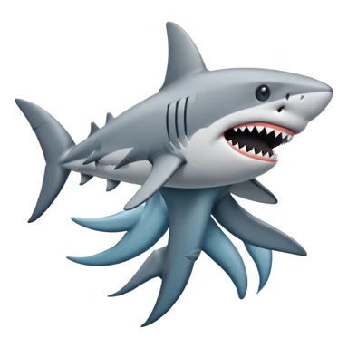 tornado made of sharks sticker