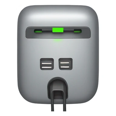 single charging station sticker