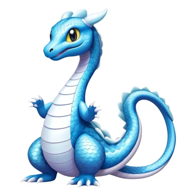 Seviper-Dragonair-Dratini-hybrid, full body, 4 legs sticker