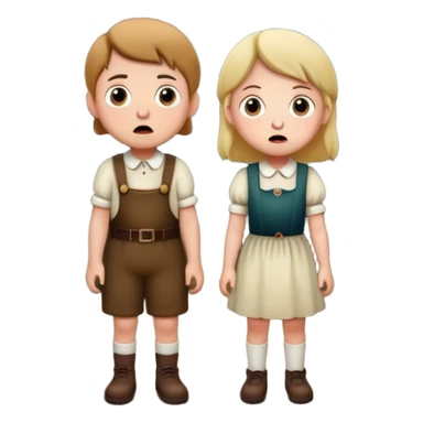 can you create an image related to hansel and gretel sticker