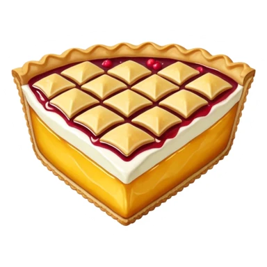 slice of fruit pie sticker