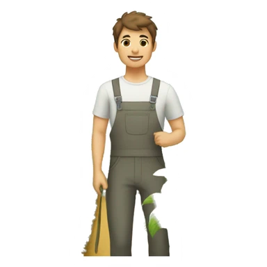 Personne travaillant dans un champs de coton  sticker