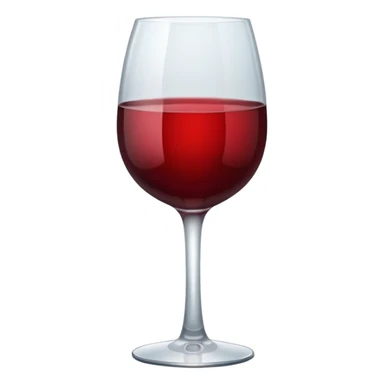 glass of wine  sticker