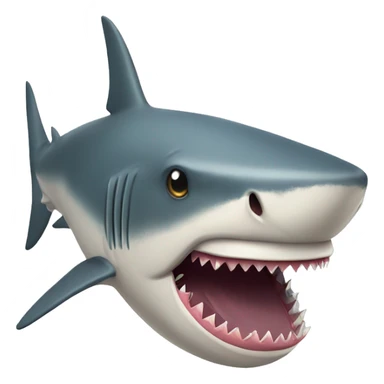 Trailer park shark sticker