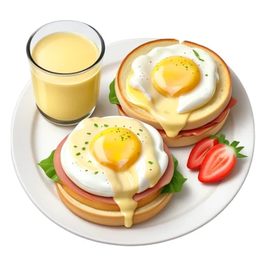eggs benedict sticker