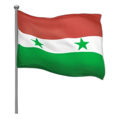 Free syrian flag sticker
