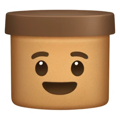 light brown body scrub pot sticker