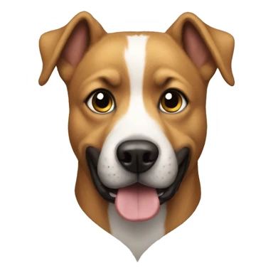 dog as a super hero sticker