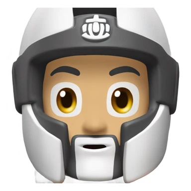 Crea un casco del gran saiyaman un persoaje de dragon ball z sticker