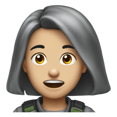 Rat as disaster girl meme face sticker