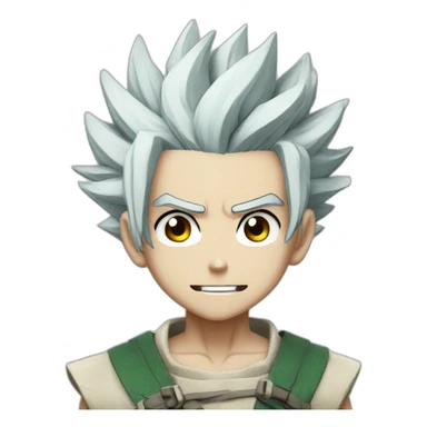 Senku dr stone sticker
