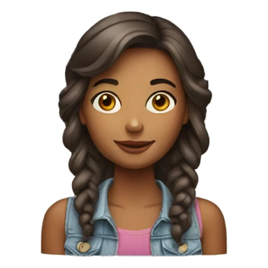 milennial woman sticker