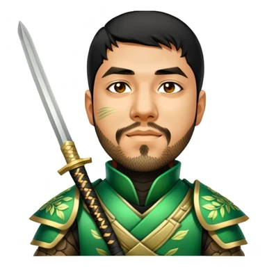 Emerald Samurai sticker