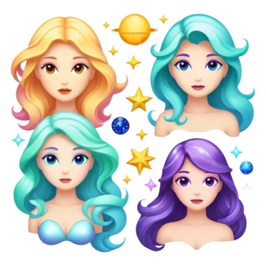 galactic sirens sticker