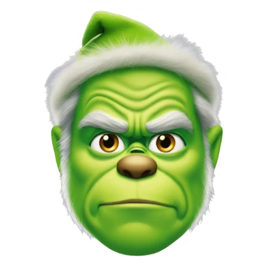 henry cavill as grinch sticker