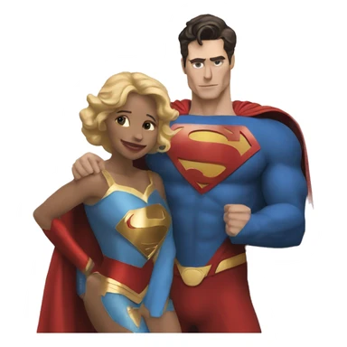 Homelander qui se bat avec superman sticker