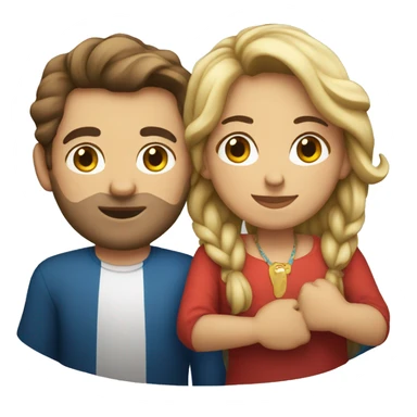 Familia grande italiana argentina sticker