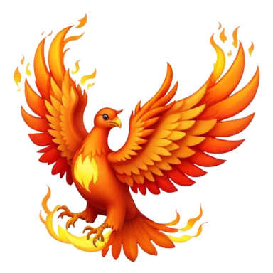 firce pheonix sticker