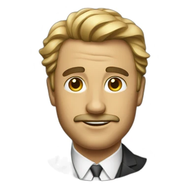 Very rich man sticker