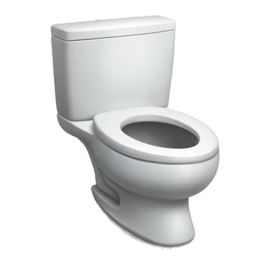 skibidi toilet with an head sticking out sticker