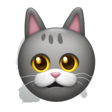 Sock with eyes and cat ears  sticker