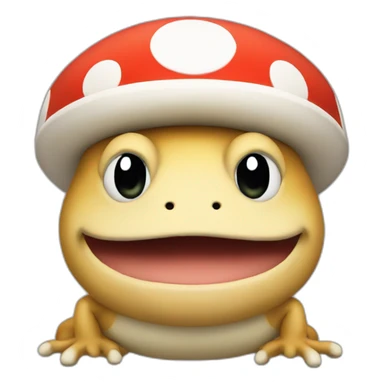 Toad Mario sticker