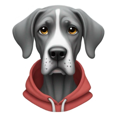  Dane wearing a hoodie sticker