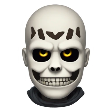 sans from undertale skeleton sans em sticker