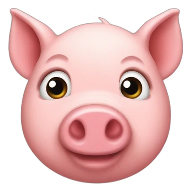 Stingy pig sticker