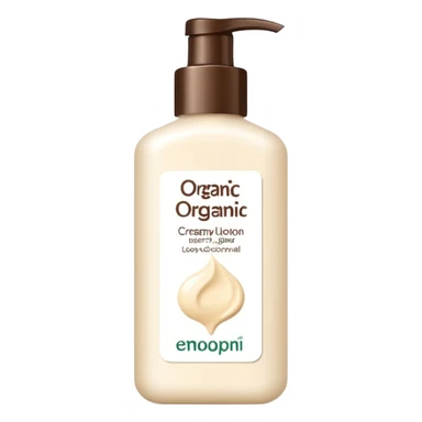 Organic cosmetic sticker