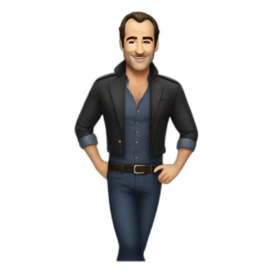 Jean Dujardin sticker