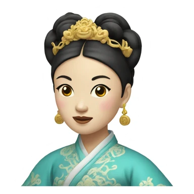 Ming Dynasty Princess  sticker