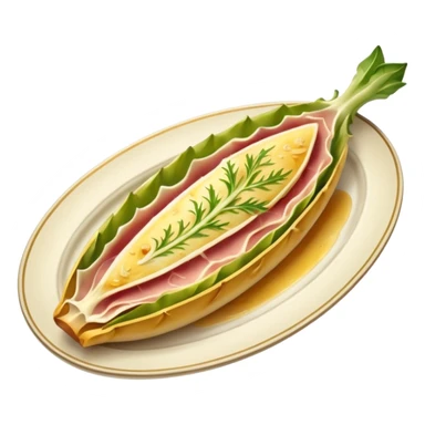 Je veux un plat d'endives au jambon sticker