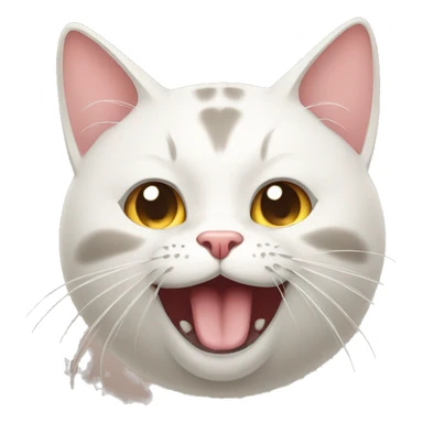 Mewing cat sticker