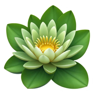 I want a emoji of water lily sticker