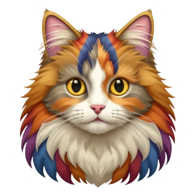 norwegische waldkatze katze @Emoji sticker