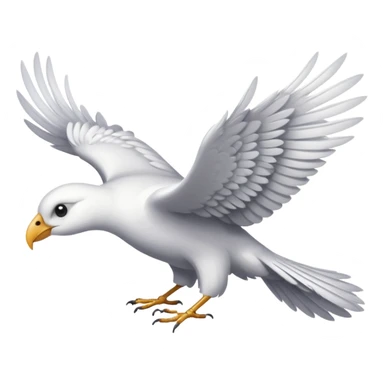 Single Wings of left side sticker