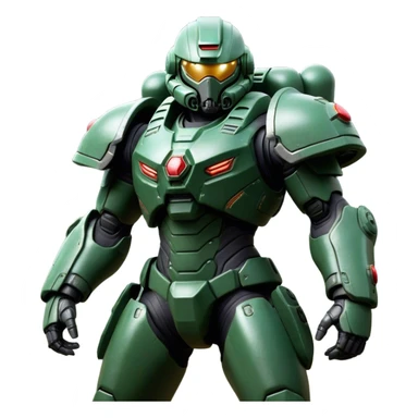 Cinematic Realistic StarCraft Terran Marine Portrait, captured in a dynamic, battle-ready stance, with every muscle defined beneath intricately detailed tactical armor in consistent dark green and grey. His steely eyes and resolute posture, rendered with dynamic, high-contrast lighting, exude raw power and relentless focus, high shine, evoking the epic spirit of a Terran Marine in combat. sticker