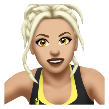 Liv Morgan hitting her finisher sticker