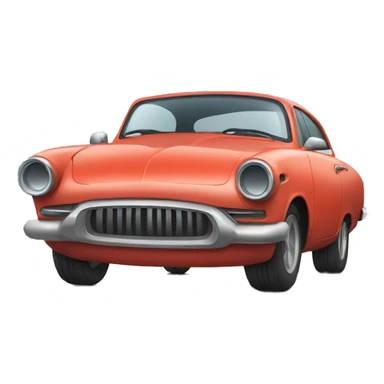 Car wearing spectacles and working hard on a mac computer  sticker