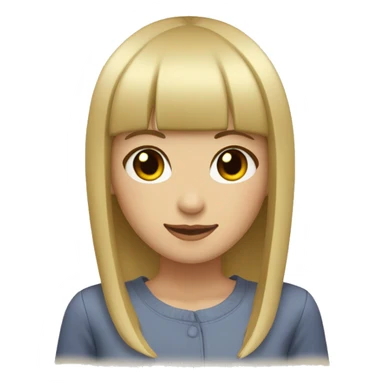 dark-brown-blunt-bangs-short-hair-blonde-tips-tan-skin-japanese-girl sticker