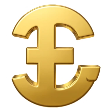 Symbole de currency en or en forme de lettre F précise, seul, 3D, brillant, style emoji simple et lisible sur fond uni. pas une autre lettre

Fcoins sticker